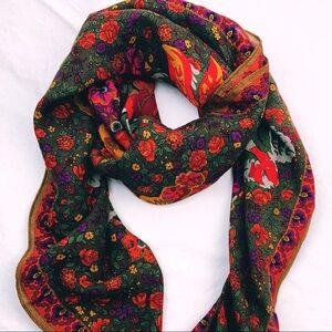 Liz Claiborne 40” Square Floral Scarf